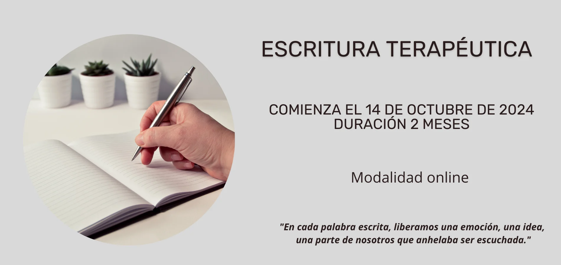 Escritura Terapeutica